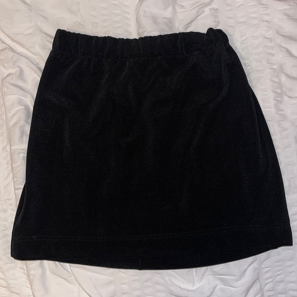 Vintage Black Mini Skirt